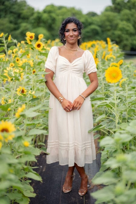 The Bronte | Buttercream Midi Dress