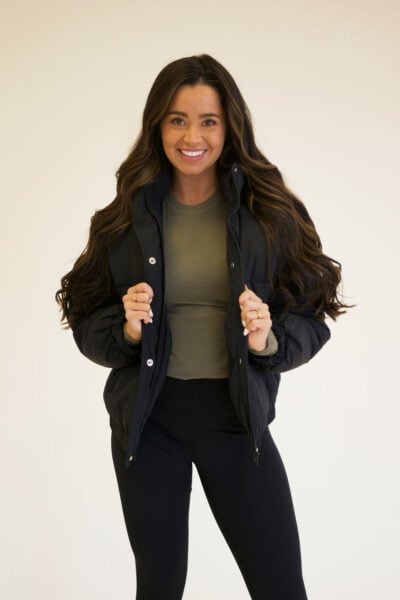 The Kimberly Puffer Jacket | Black