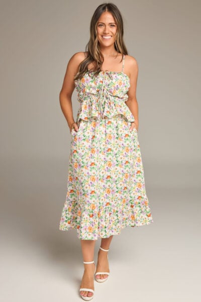 The Marbella Midi Skirt
