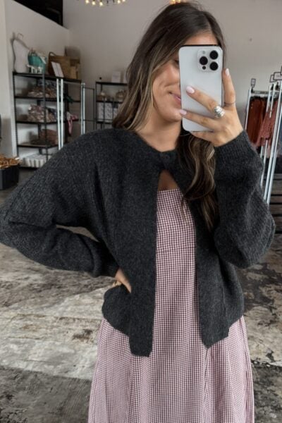 The Best Ever Cardigan | Charcoal