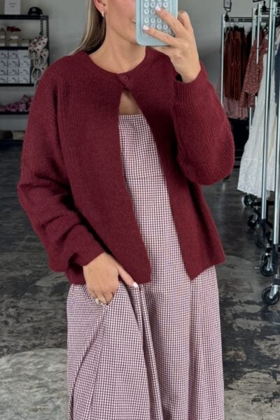 The Best Ever Cardigan | Burgundy