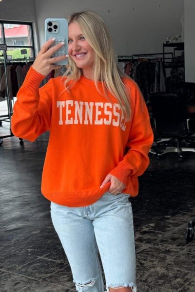 Tennessee Sweater | Orange