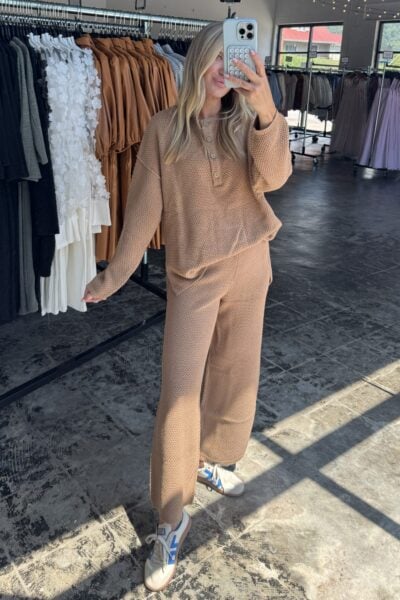 The Kate Lounge Set | Camel