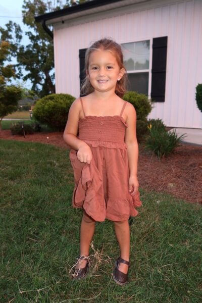 The Jones Toddler Dress | Desert Sand