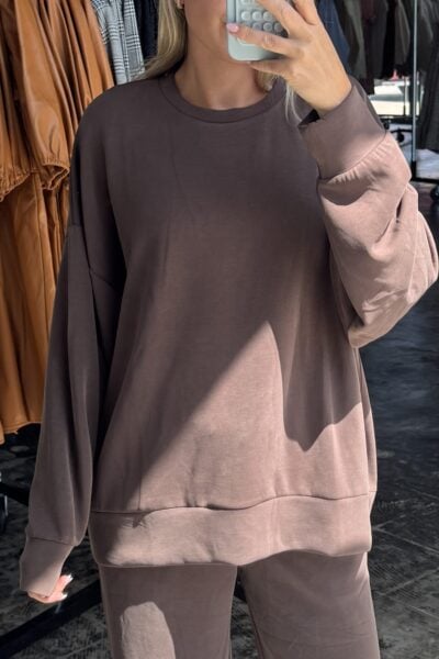 Scuba Crew Neck | Chocolate